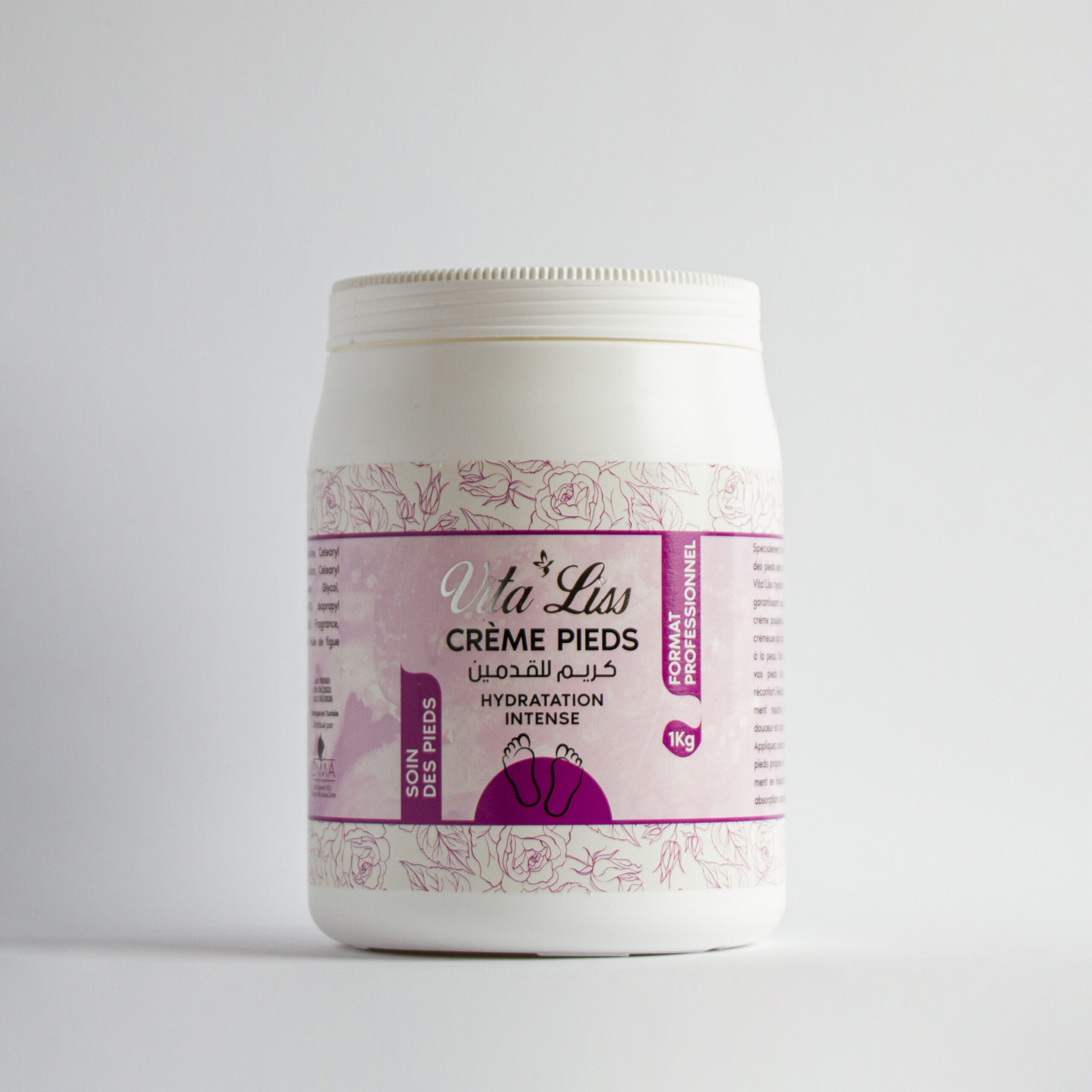 crème pieds vitaliss 500 ml crème pieds vitaliss 500 ml